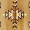 Flash Furniture Brown 2 x 7 Southwestern Style Patterned Area Rug OKR-RG1113-27-BG-GG - alternate 2